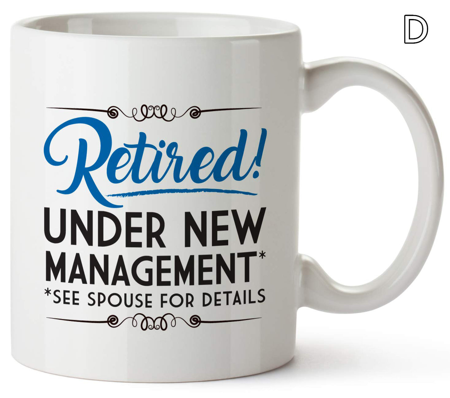 Retirement Ceramic Coffee Cup
