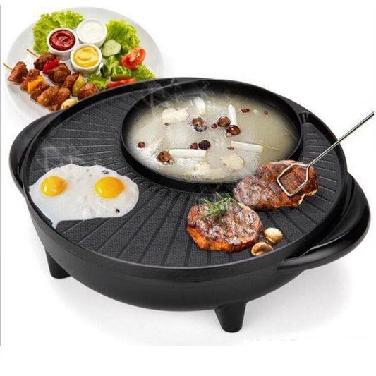 Multifunctional Electric Grill Pot - Home Bliss Treasures 