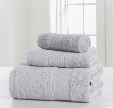 Double-Sided Thick Cotton Towel Set