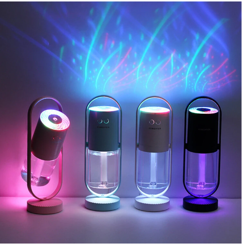 Air Humidifier with Projection Light