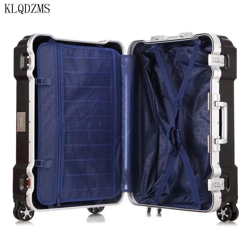 Aluminum Frame Rolling Luggage: 20", 24", and 29"