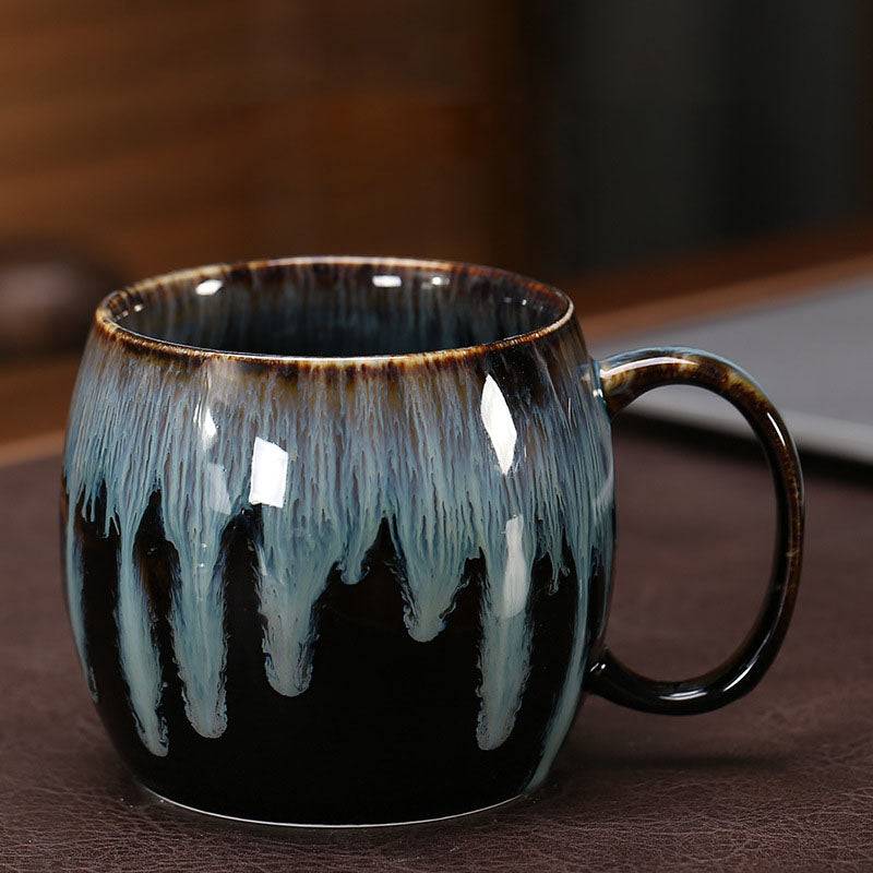 Ceramic Breakfast Cup black