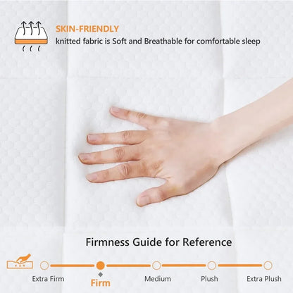 12-Inch Firm King Size Mattress feat. Pressure Relief and Motion Isolation