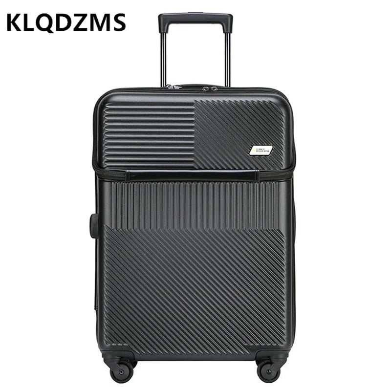 Large Capacity 20"-24" Front-Opening Pull-Bar Luggage