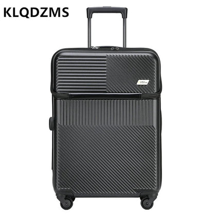 Large Capacity 20"-24" Front-Opening Pull-Bar Luggage