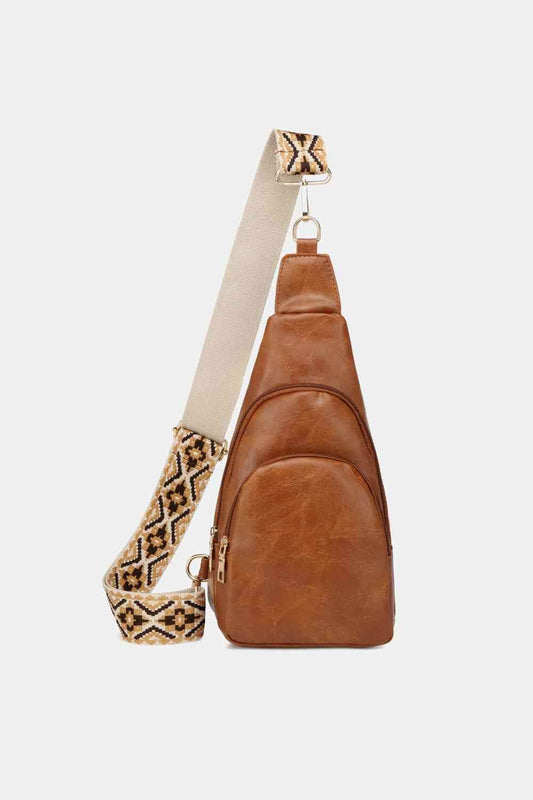 PU Leather Sling Bag - Home Bliss Treasures 