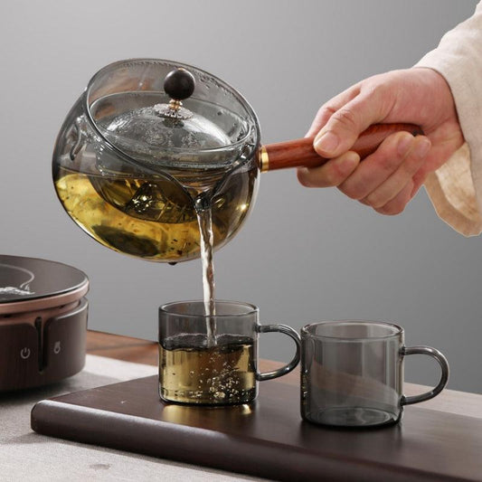 Thermal glass teapot
