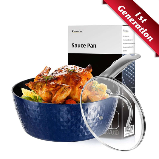 Induction Compatible Saucepan with Lid